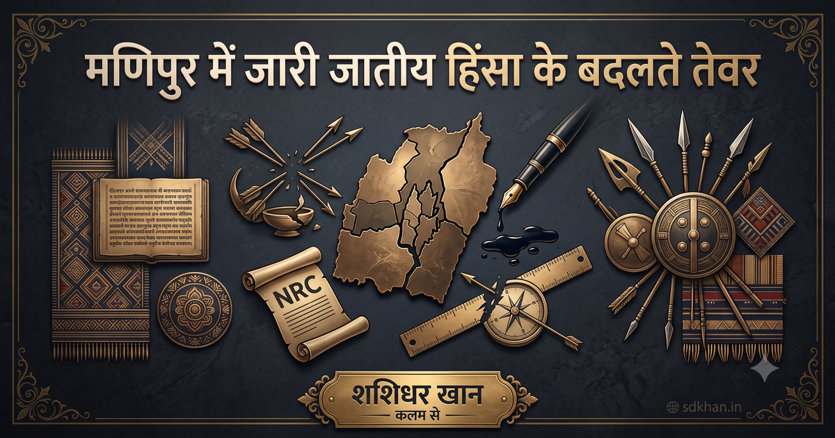 Article image for मणिपुर में जारी जातीय हिंसा के बदलते तेवर
