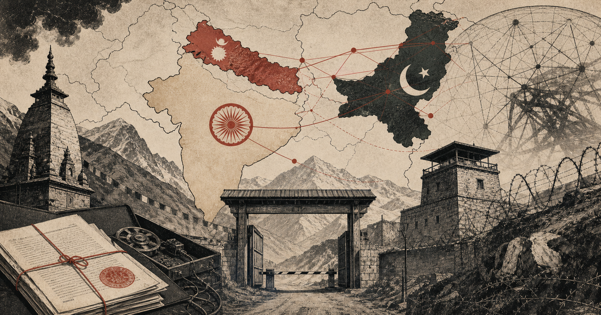 नेपाल-पाकिस्तान की बढ़ती निकटता से भारत को खतरा — अभिलेखीय लेख के लिए संपादकीय चित्र